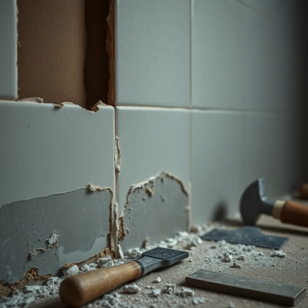 Jak skuć płytki ze ściany