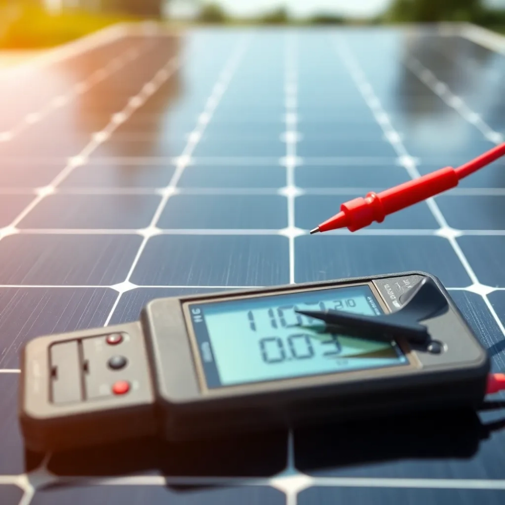 Jak sprawdzić panel fotowoltaiczny miernikiem