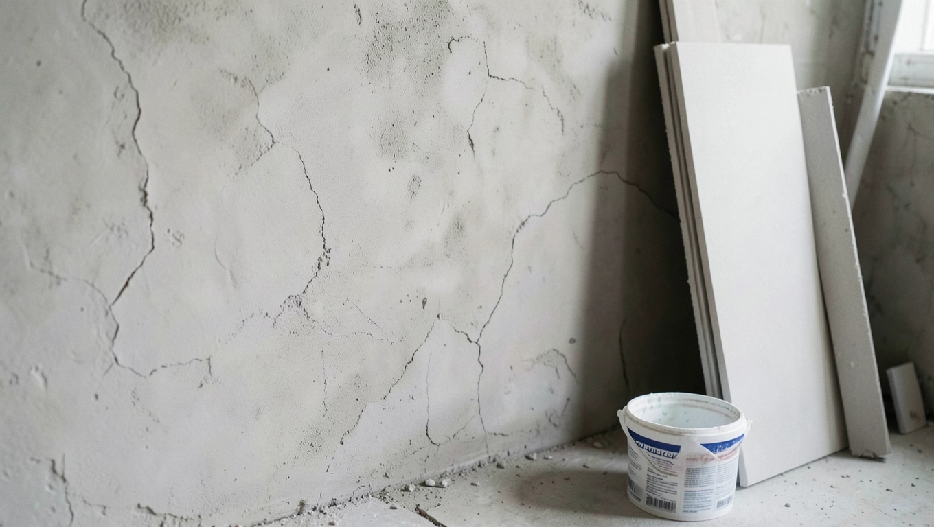 jak układać płytki gipsowe na ścianie