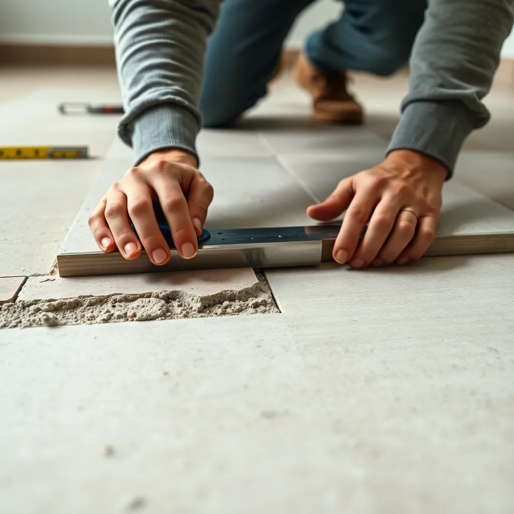 Jak układać płytki na podłodze 120x60