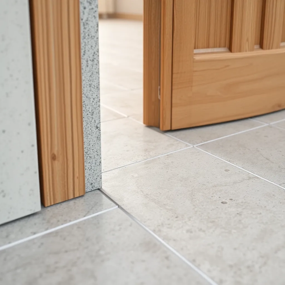 Jak układać płytki przy drzwiach