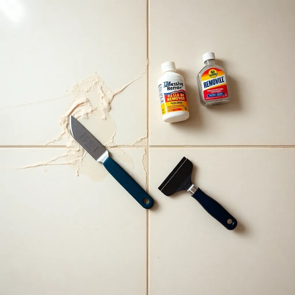 Jak usunąć klej do płytek z posadzki