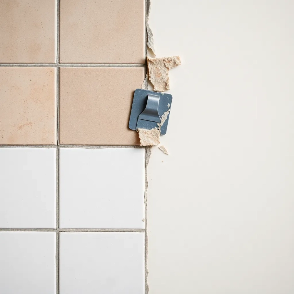 Jak usunąć płytki z płyty gipsowej