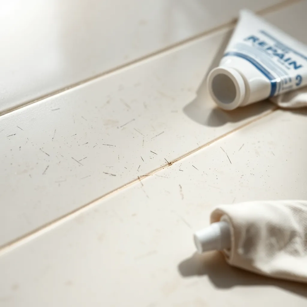 Jak usunąć rysy na płytkach ceramicznych