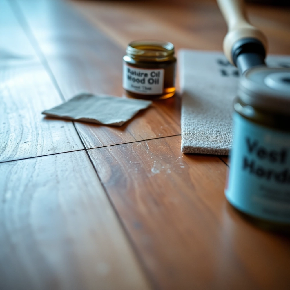 Jak usunąć rysy z podłogi olejowanej