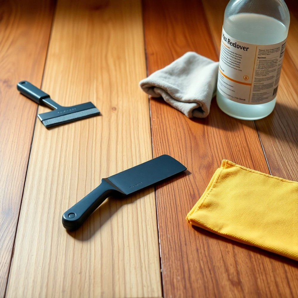 Jak usunąć wosk z podłogi drewnianej