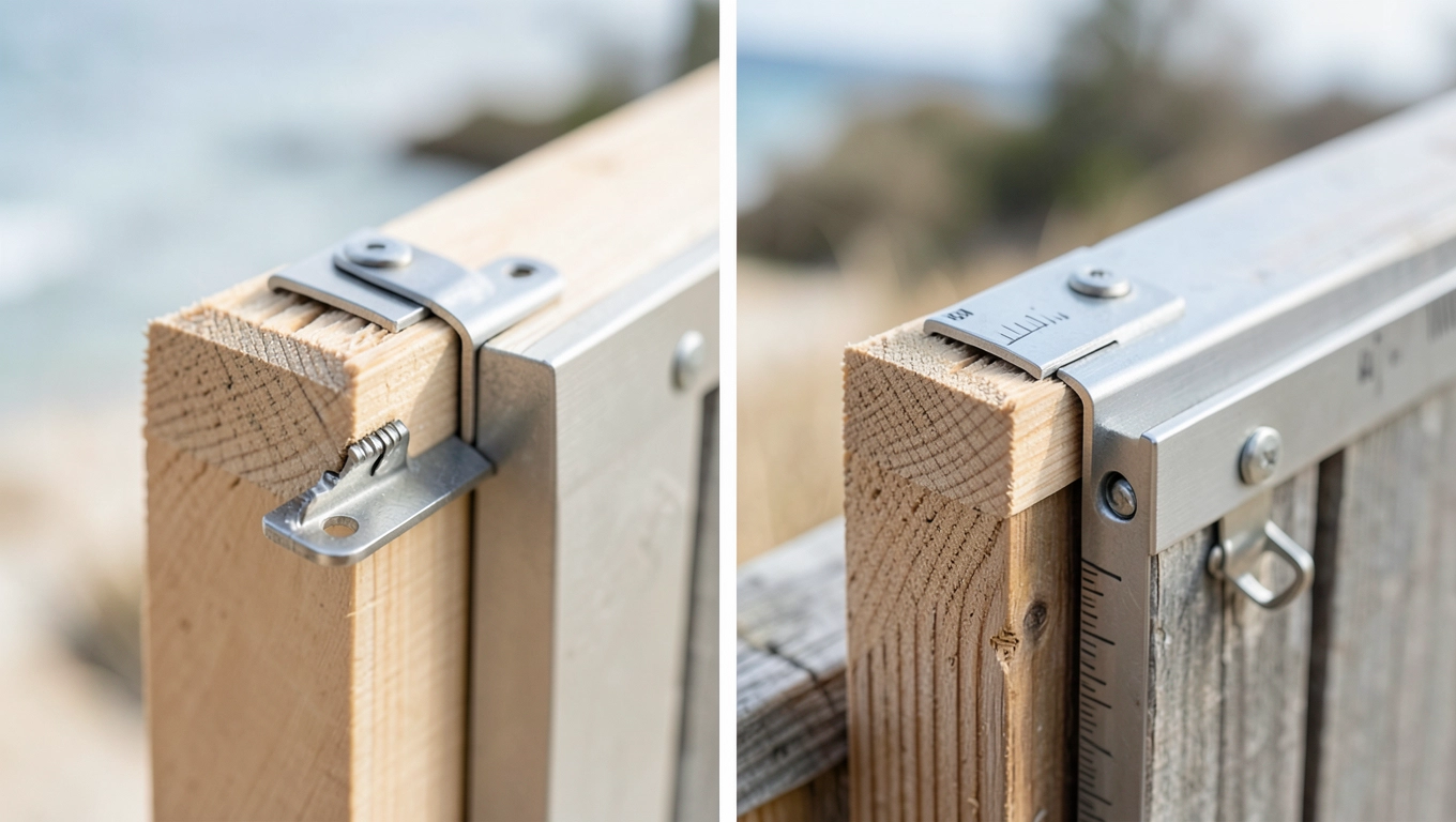 Jak wybrać uchwyty do deski elewacyjnej