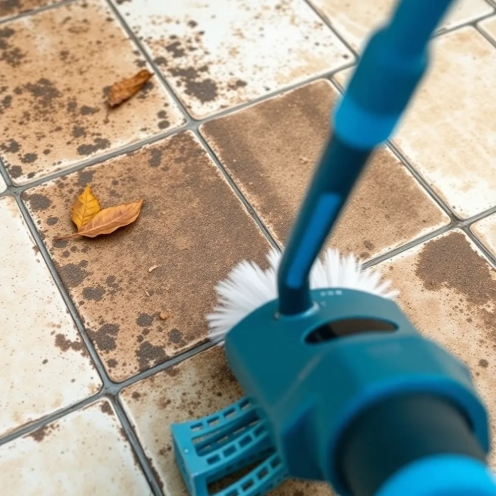 Jak wyczyścić bardzo brudne płytki na balkonie