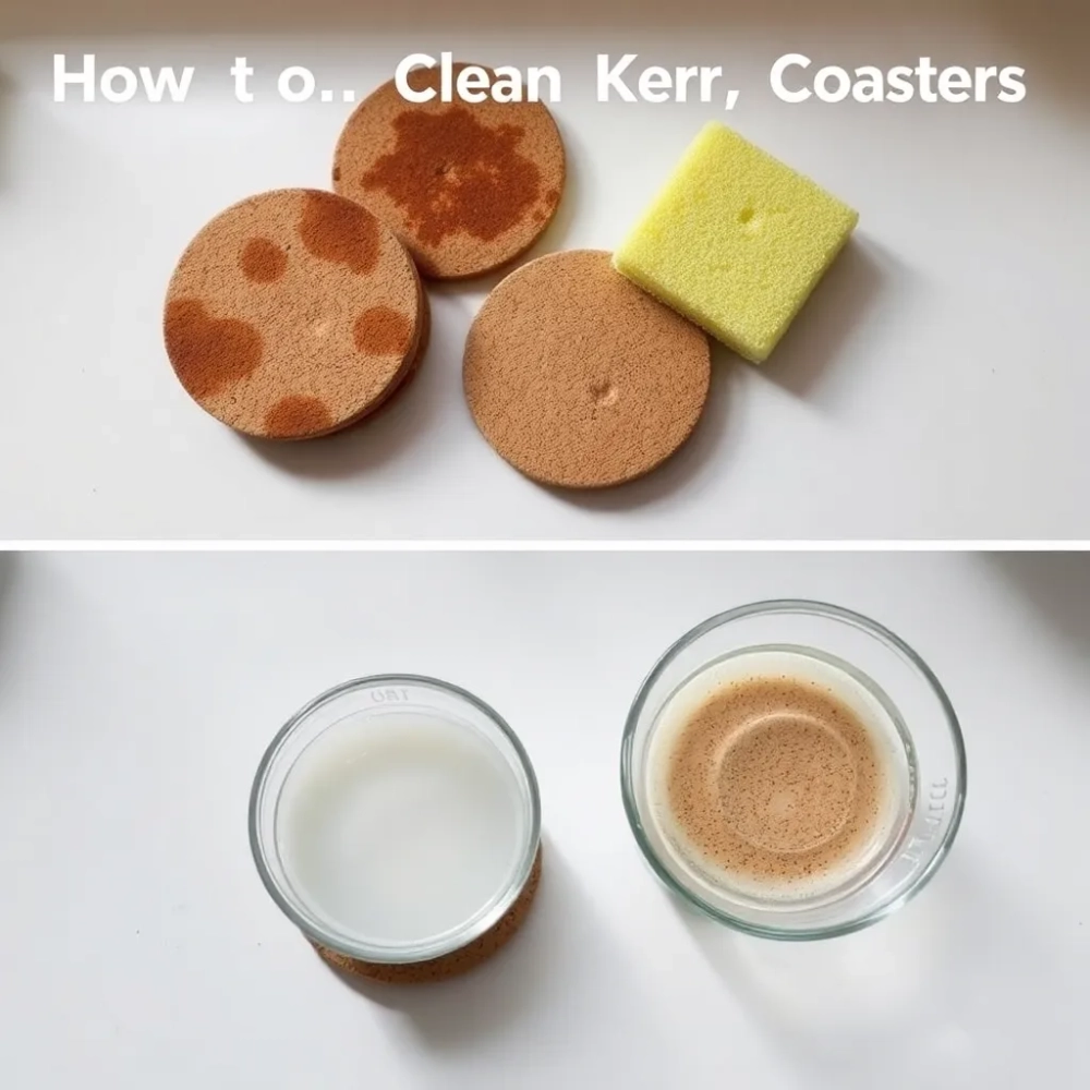 Jak wyczyścić podkładki korkowe