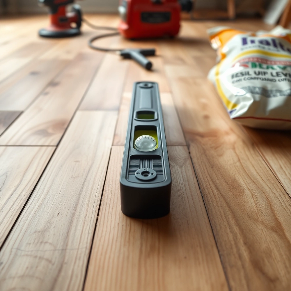 Jak wyrównać krzywa podłogę drewnianą