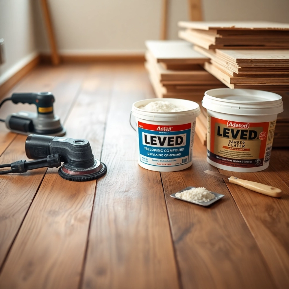 Jak wyrównać podłogę drewnianą