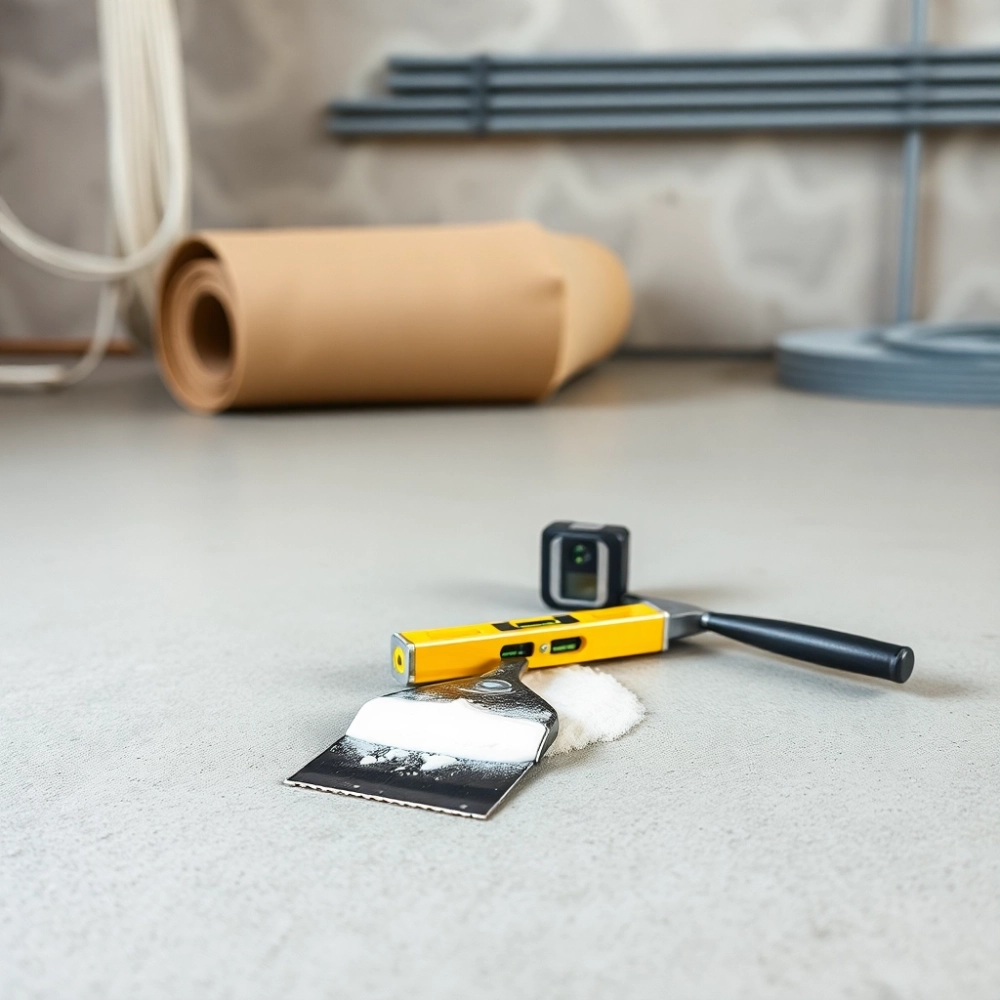 Jak wyrównać posadzkę pod ogrzewanie podłogowe