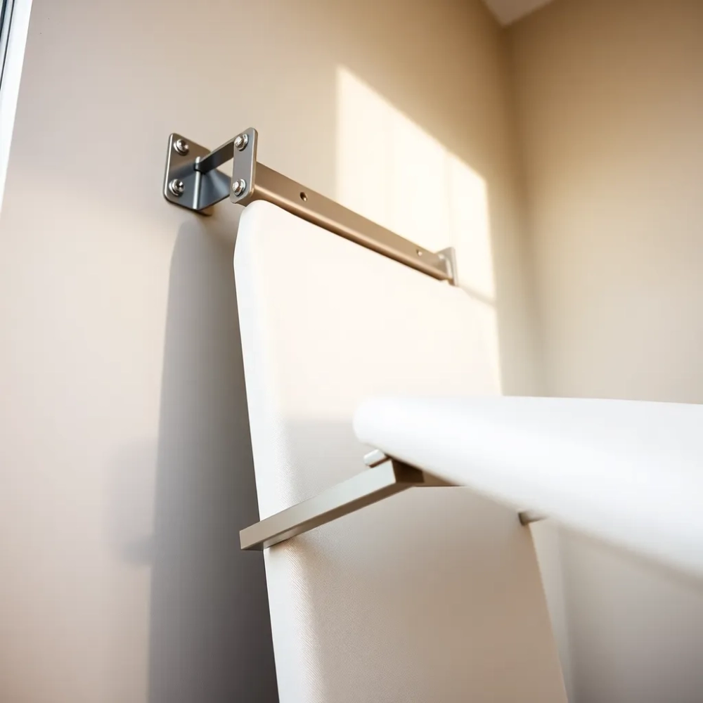 Jak zamontować deskę do prasowania na ścianie