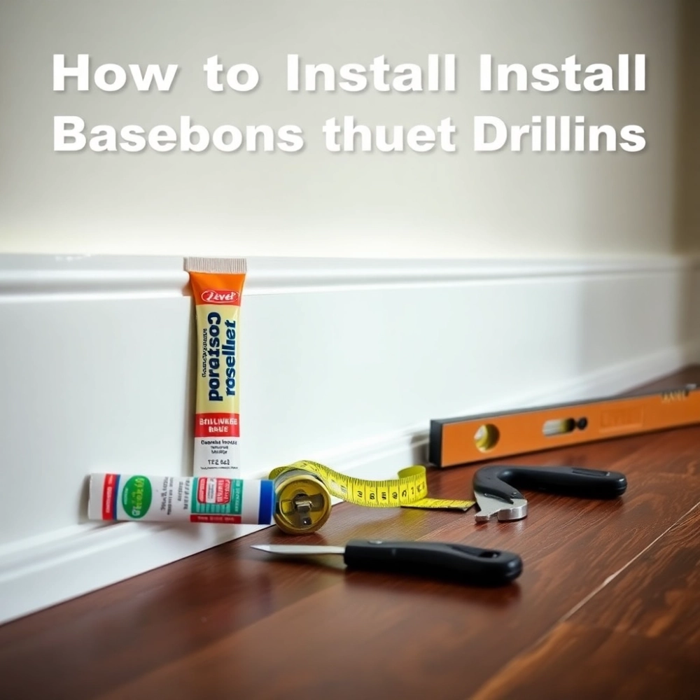 Jak zamontować listwy przypodłogowe bez wiercenia