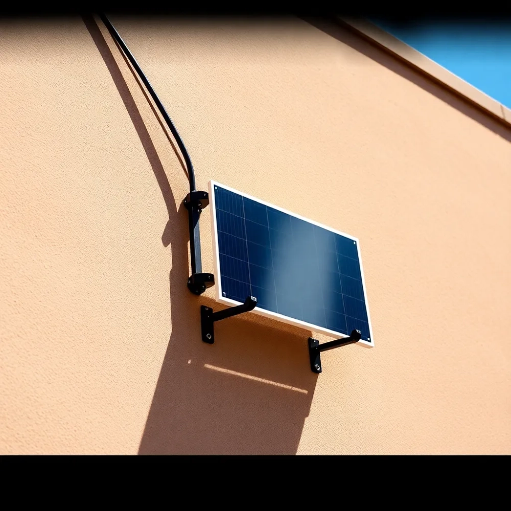 Jak zamontować panele fotowoltaiczne na ścianie