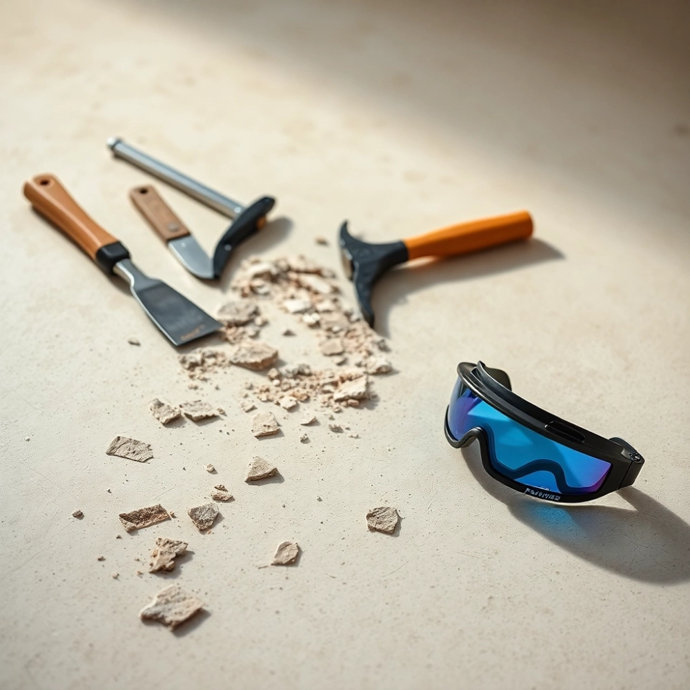 Jak zdjąć płytki z podłogi