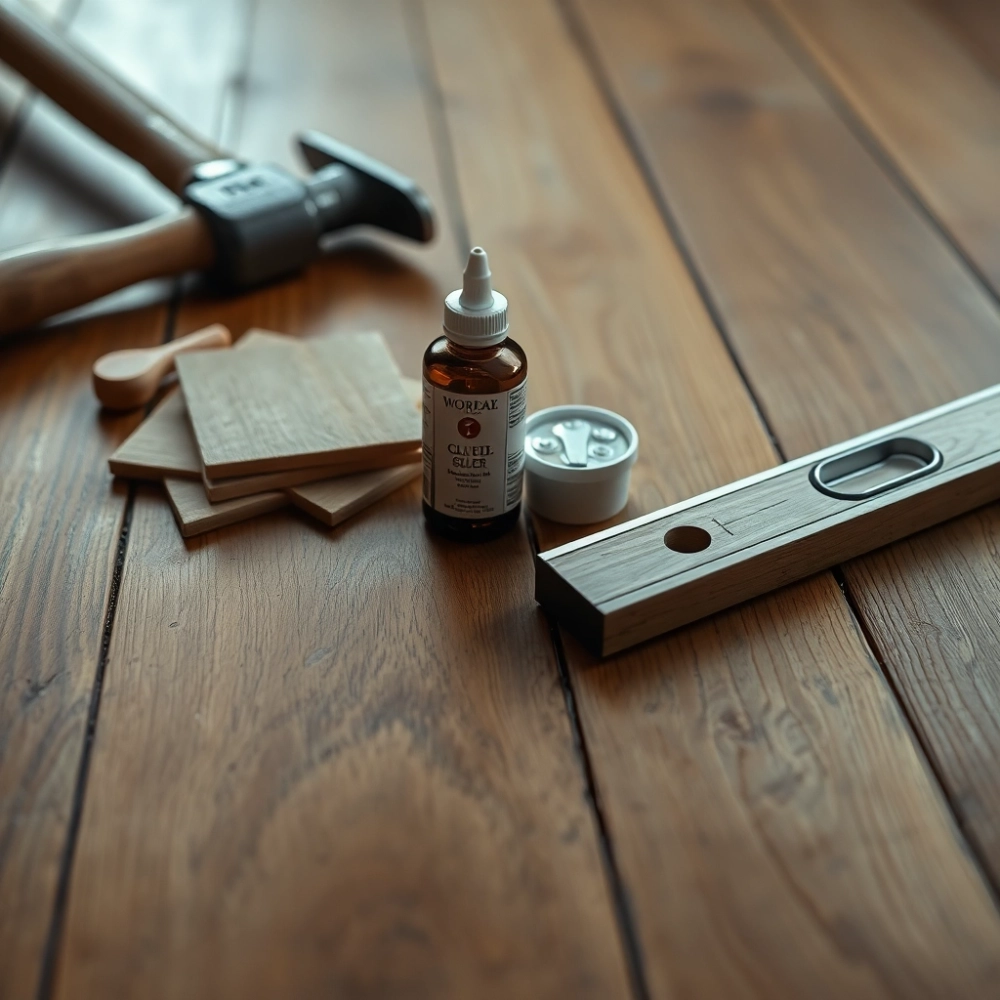 jak zlikwidować skrzypienie podłogi