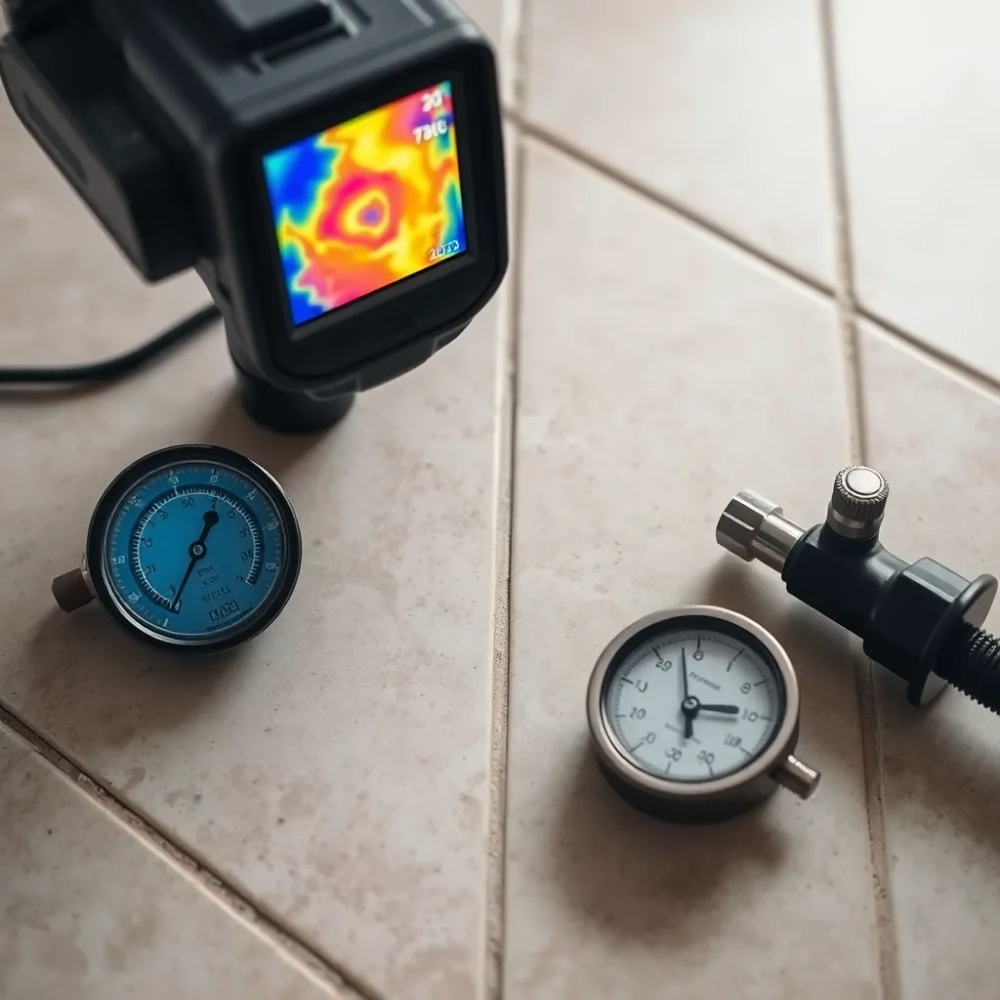 Jak znaleźć wyciek w ogrzewaniu podłogowym