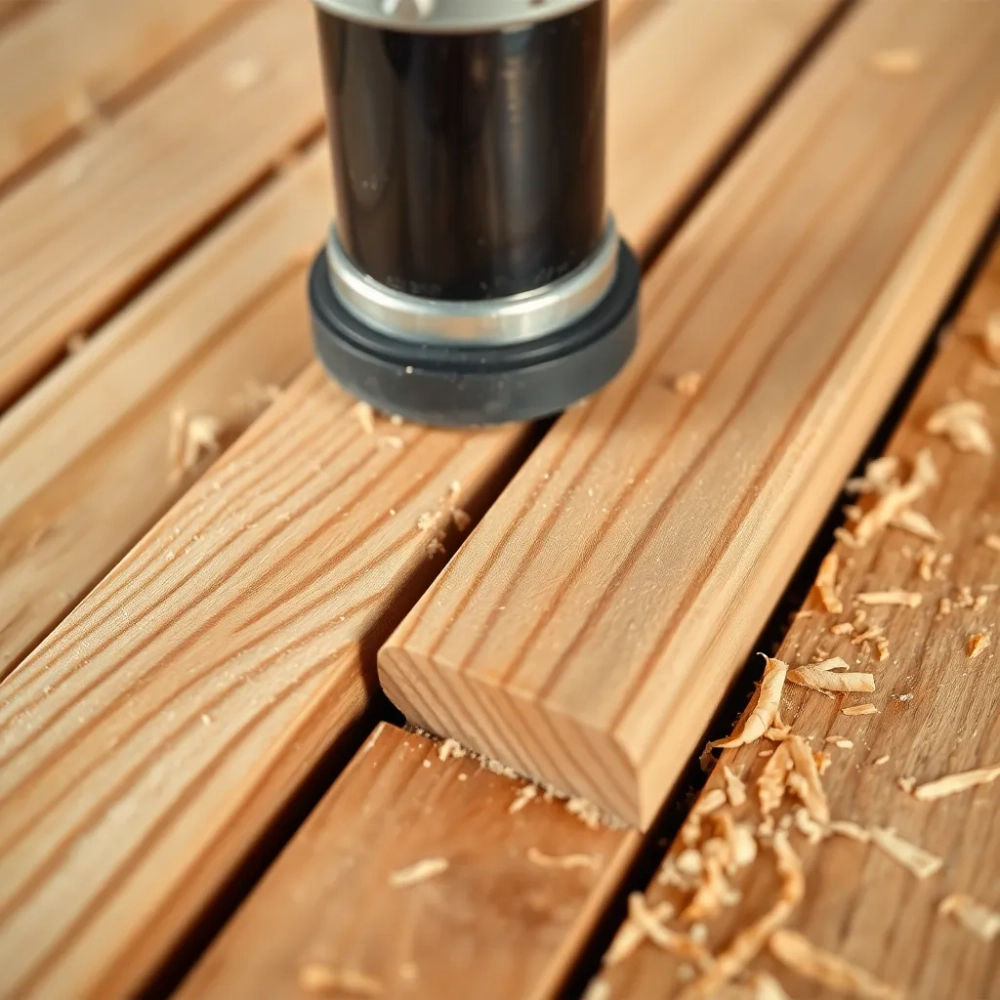 Jak zrobić ryflowanie deski