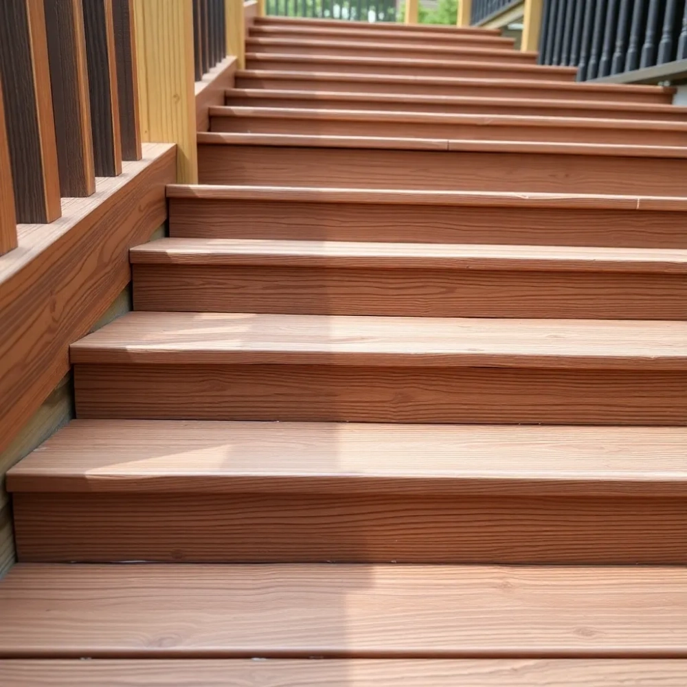 Jak zrobić schody z deski kompozytowej