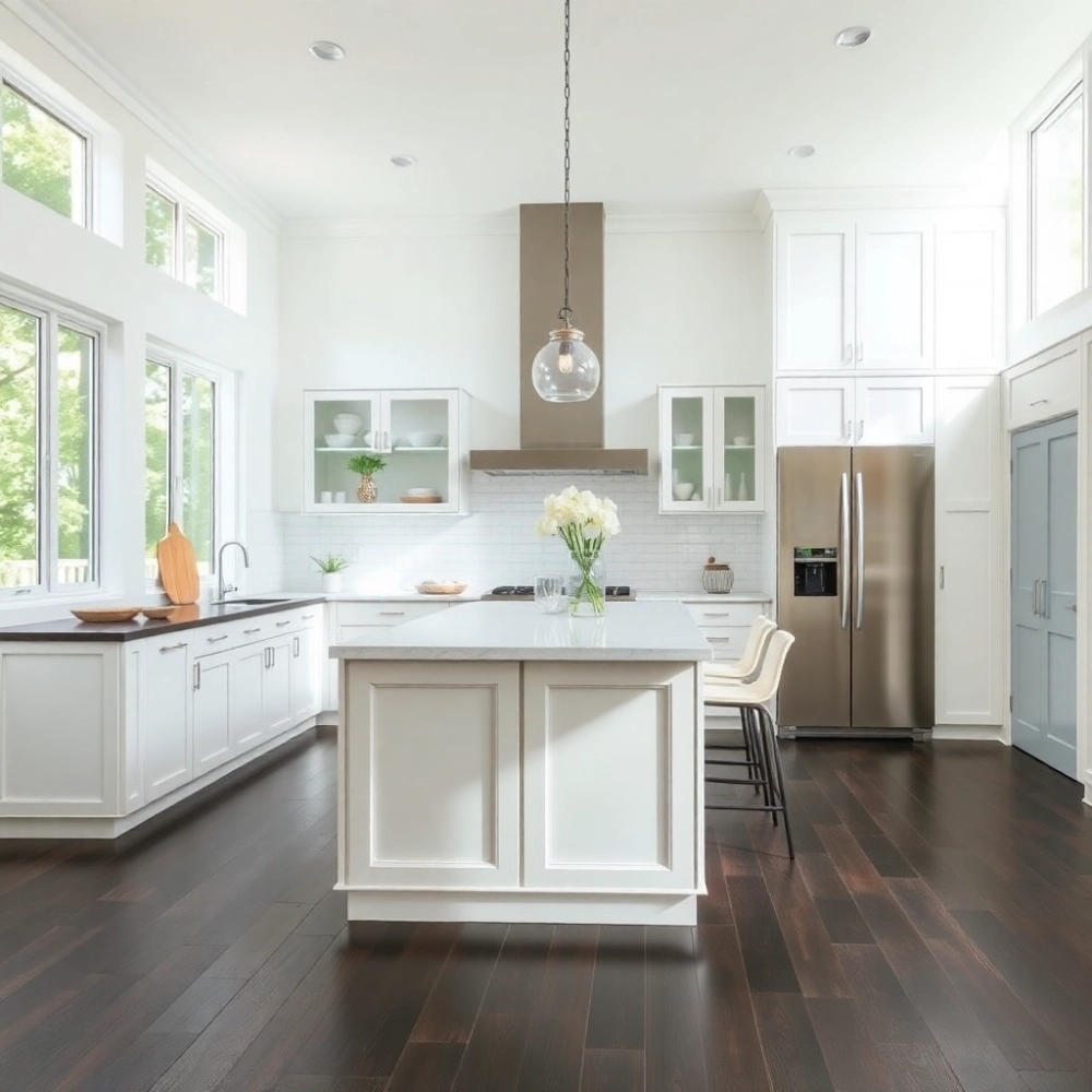 Jaka kuchnia do ciemnej podłogi