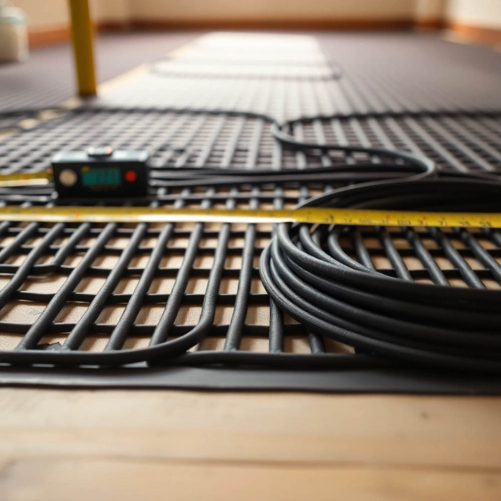 Jaka moc ogrzewania podłogowego na m2