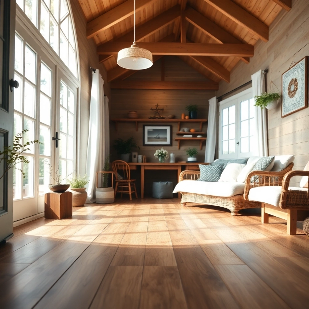 Jaka podłoga w domku letniskowym