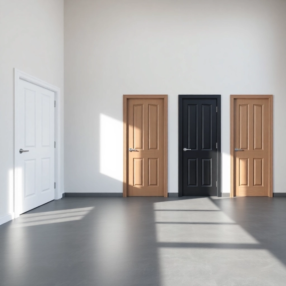 Jaki kolor drzwi do szarej podłogi