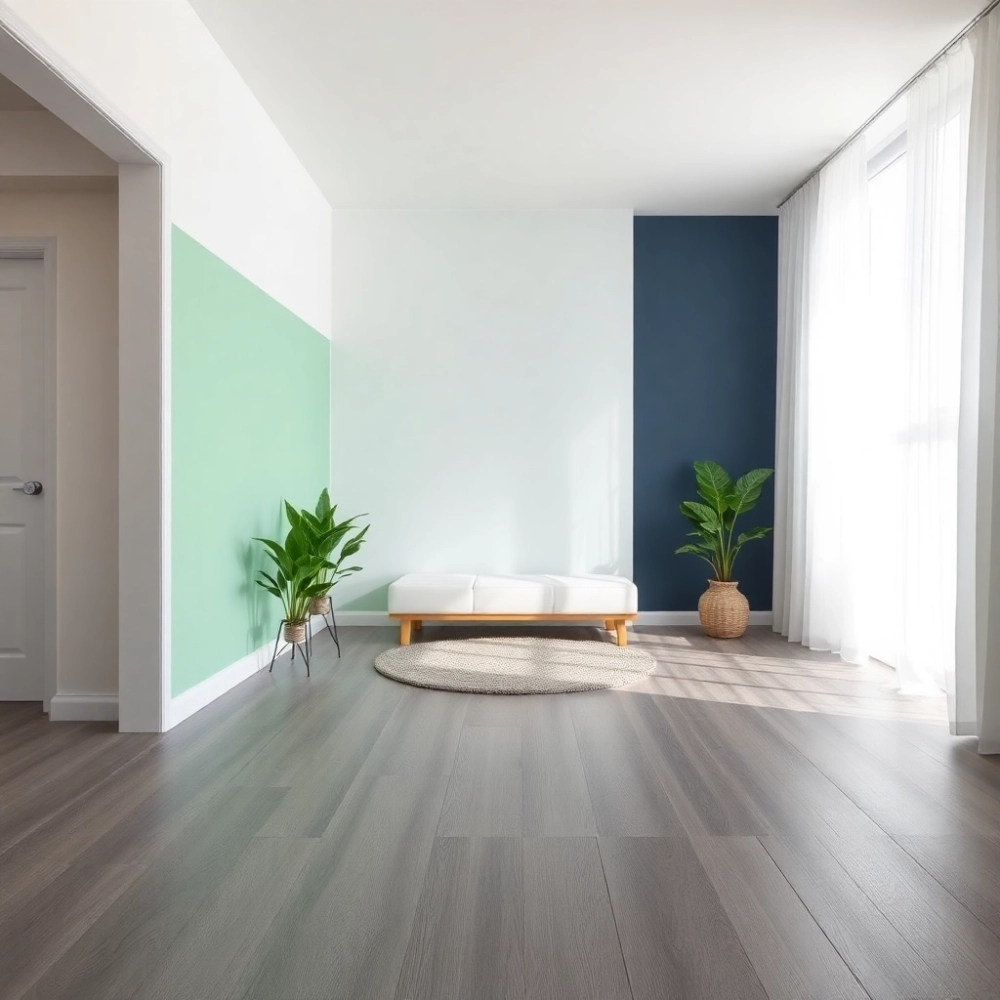 Jaki kolor ścian do szarej podłogi