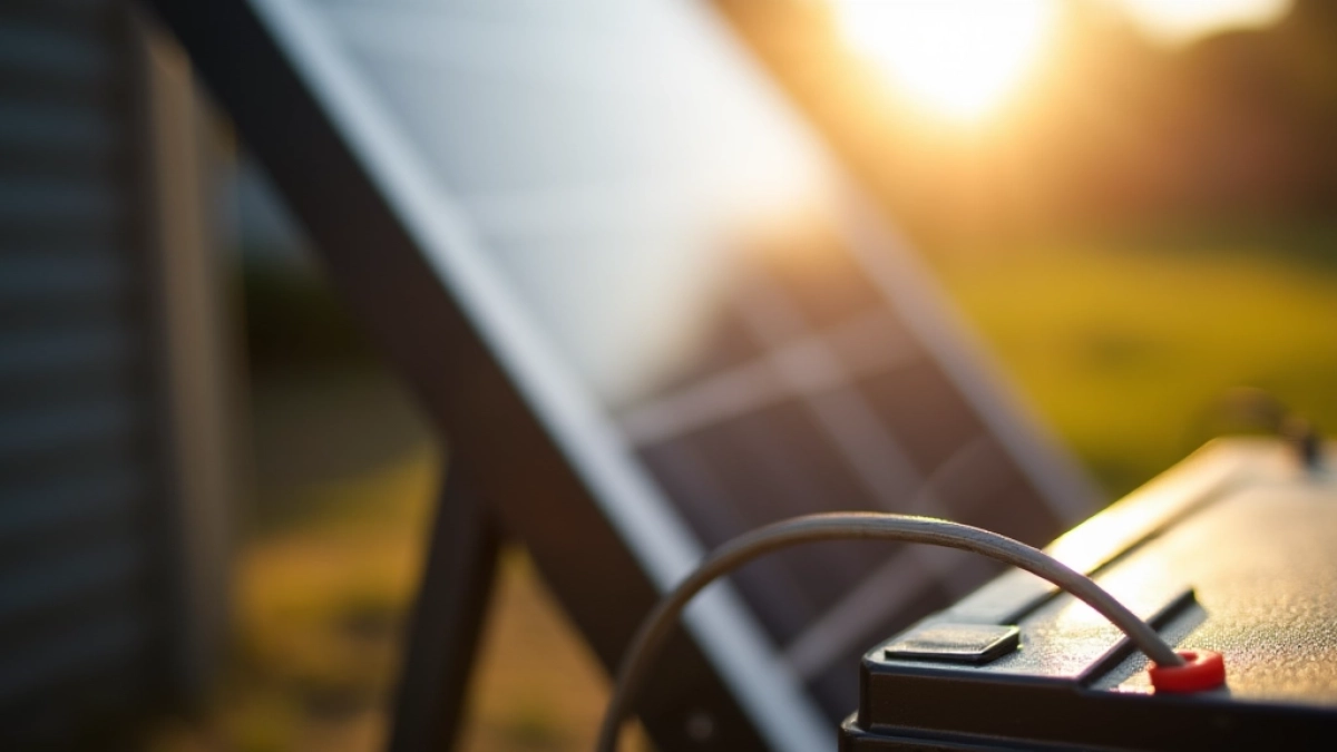 Jaki panel słoneczny do akumulatora 65Ah