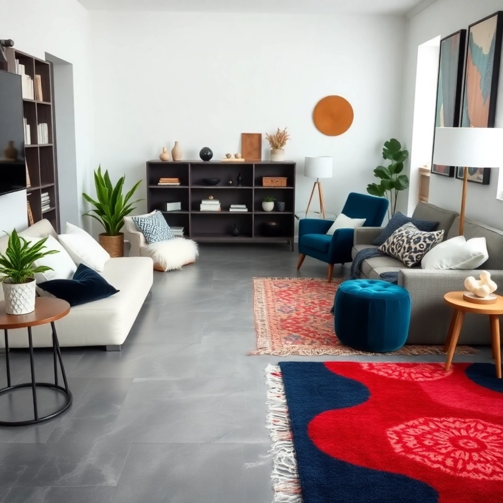 Jakie dodatki do szarej podłogi