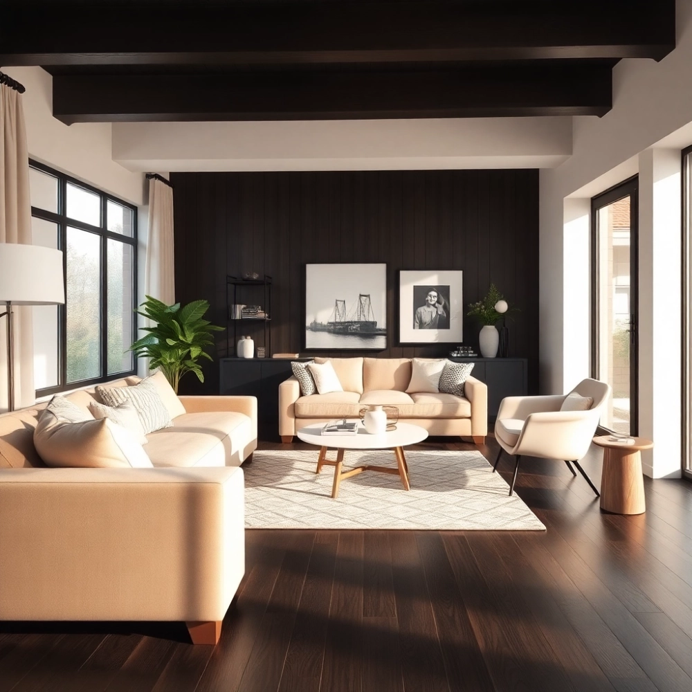 jakie meble do ciemnej podłogi