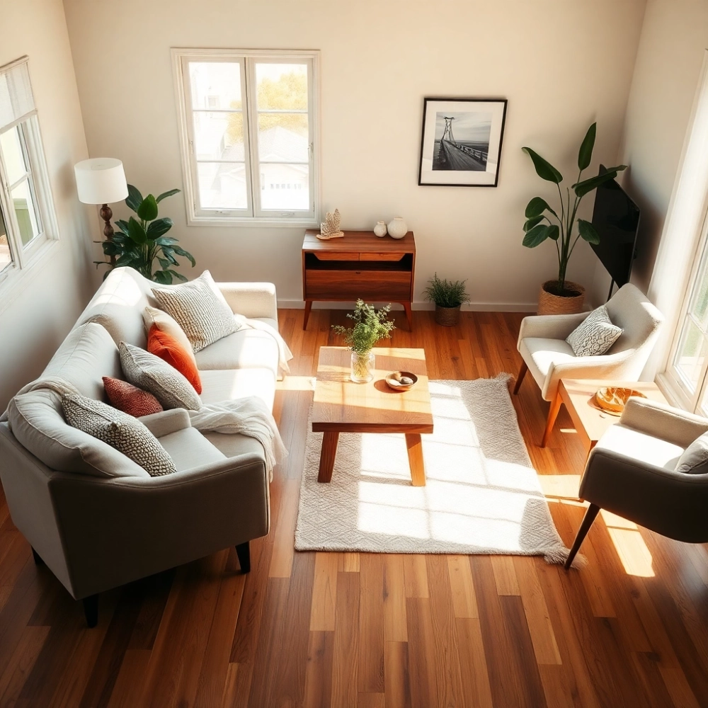 jakie meble do drewnianej podłogi