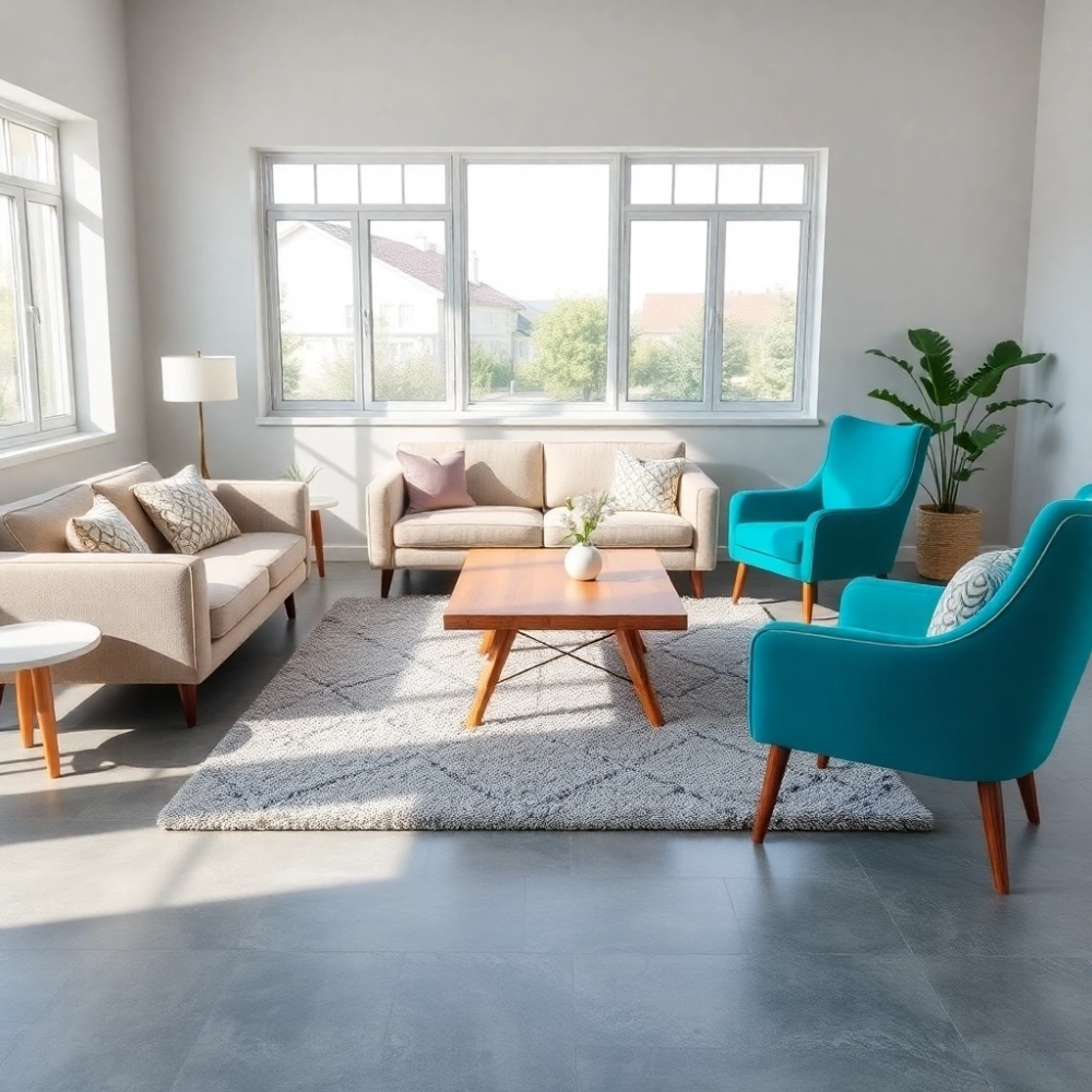 jakie meble do szarej podłogi