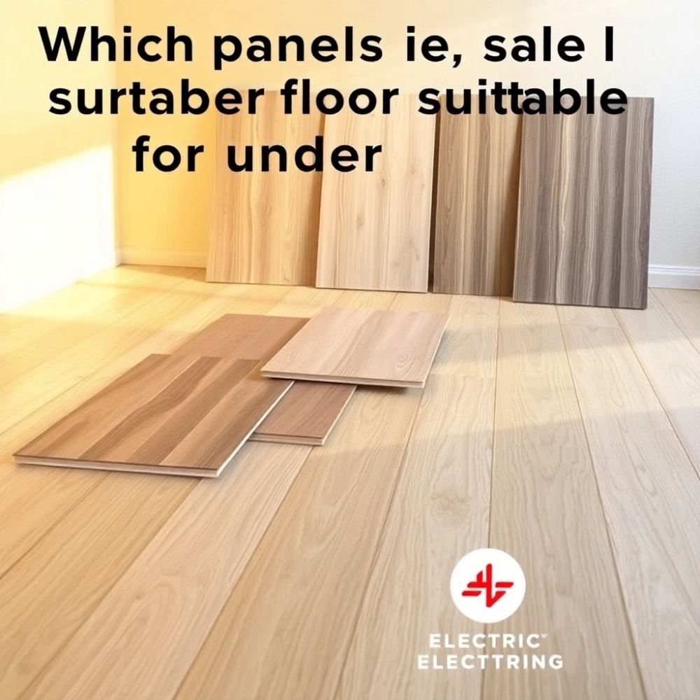 Jakie panele pod ogrzewanie podłogowe