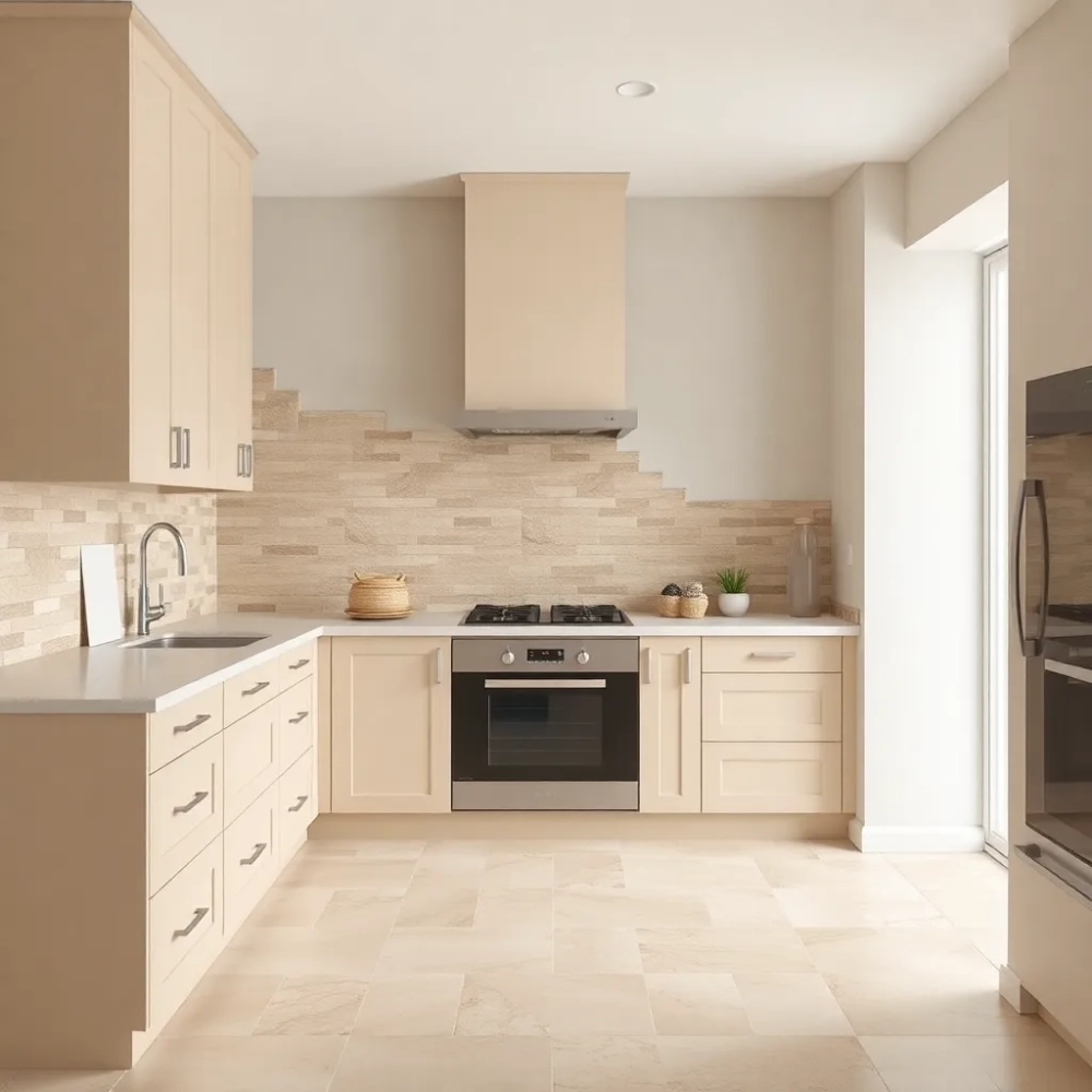 Jakie płytki do beżowej kuchni