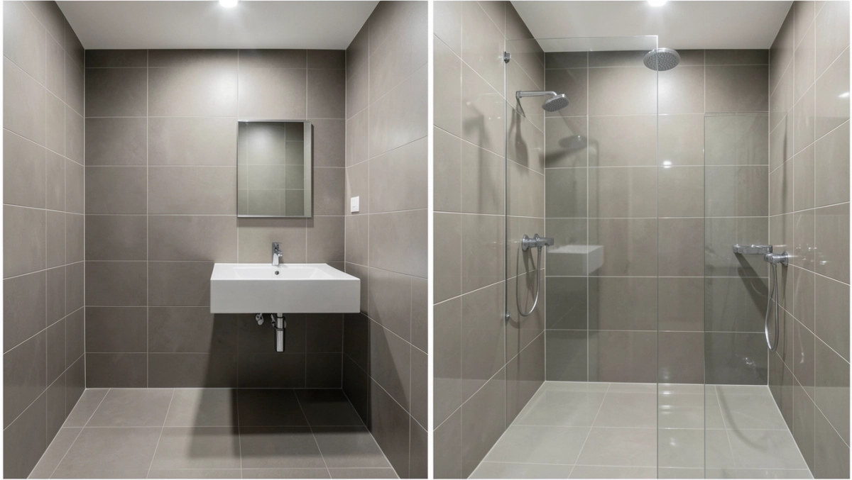 jakie płytki do łazienki matowe czy błyszczące