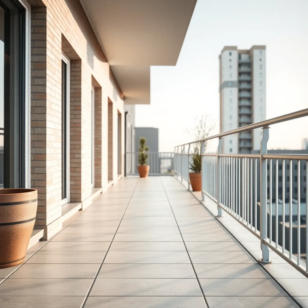 Jakie płytki na balkon w bloku