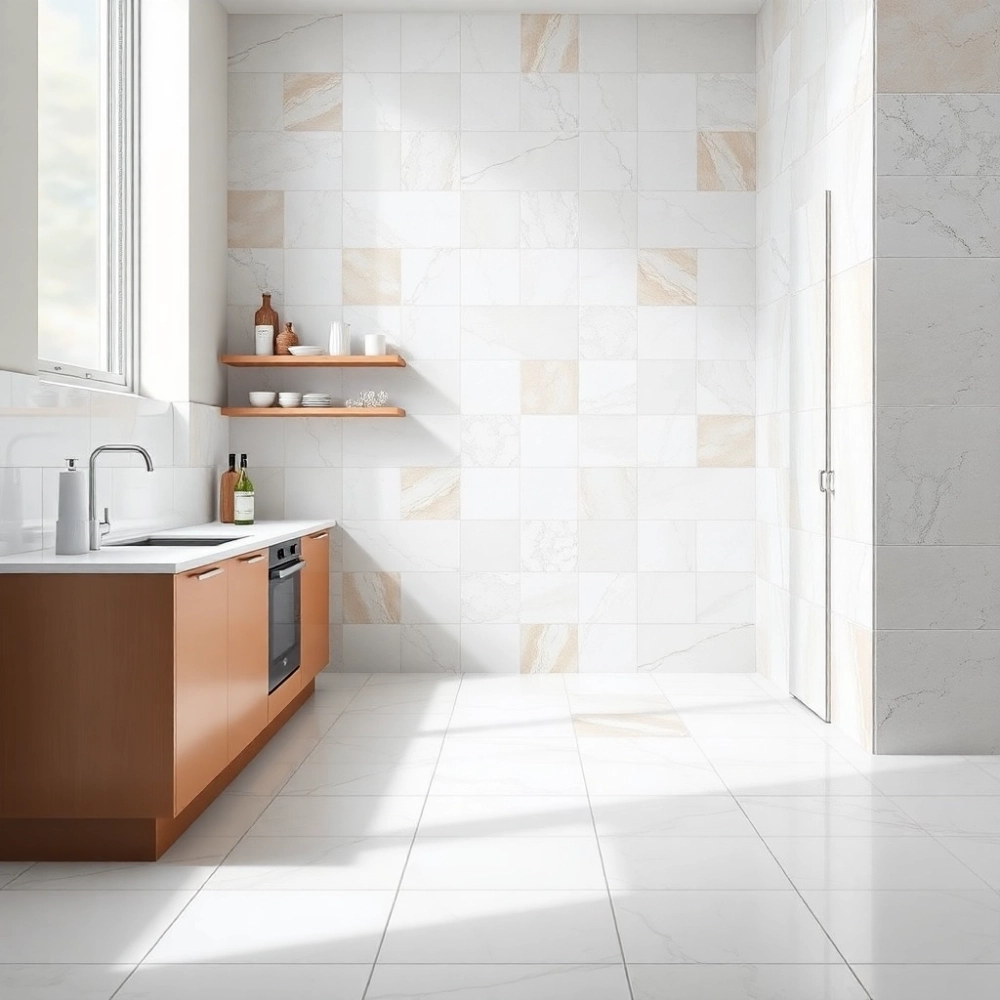 Jakie płytki na podłogę do małej kuchni