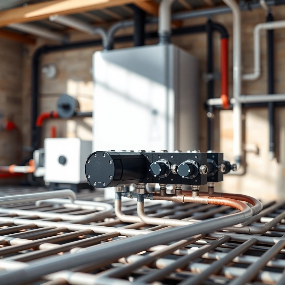 Jakie zasilanie do rozdzielacza podłogówki