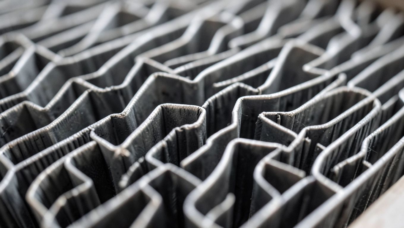 Kanały wodne w płytach grzejnika