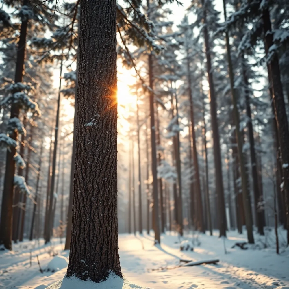 Kiedy ścinać drzewa na deski