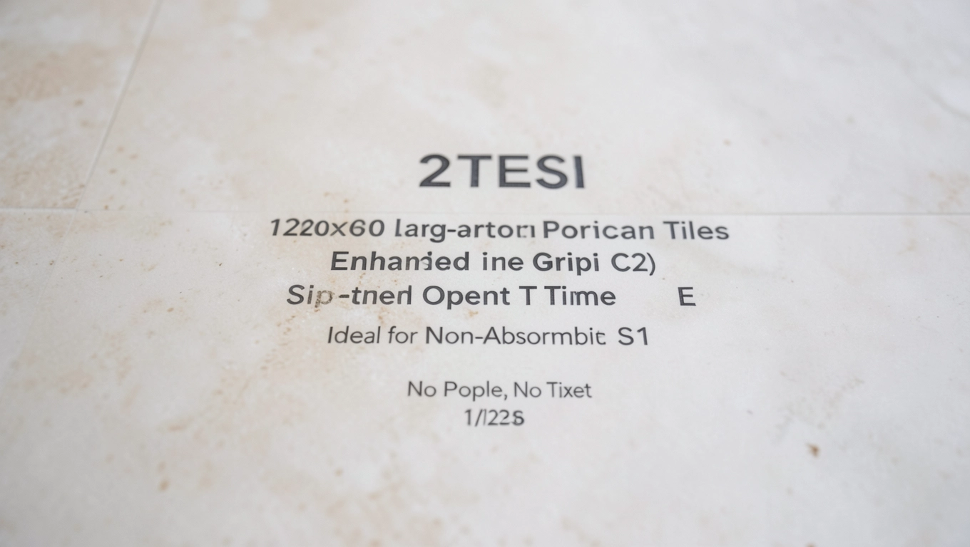 Klasy C2TES1 do gresu wielkoformatowego