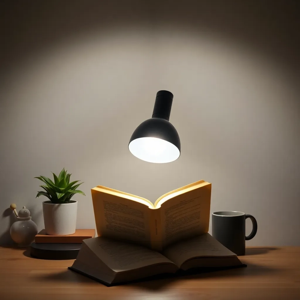 Lampa podłogowa LED do czytania