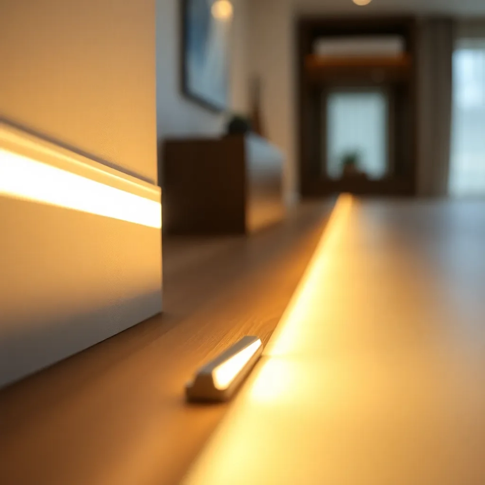 Listwa LED podłogowa