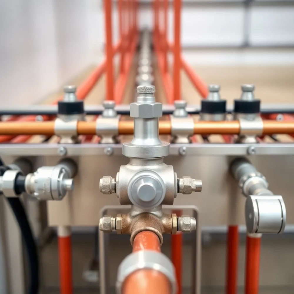 Listwa rozdzielacza podłogówki