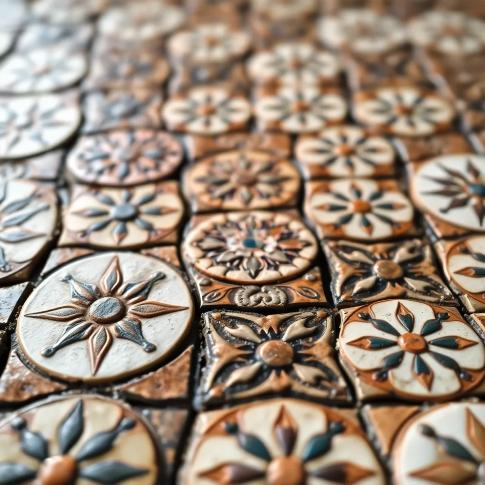 Małe płytki podłogowe