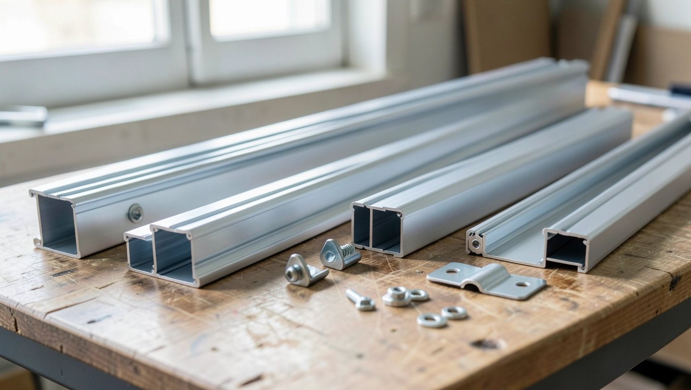 Materiały na konstrukcję pod panele na ścianie