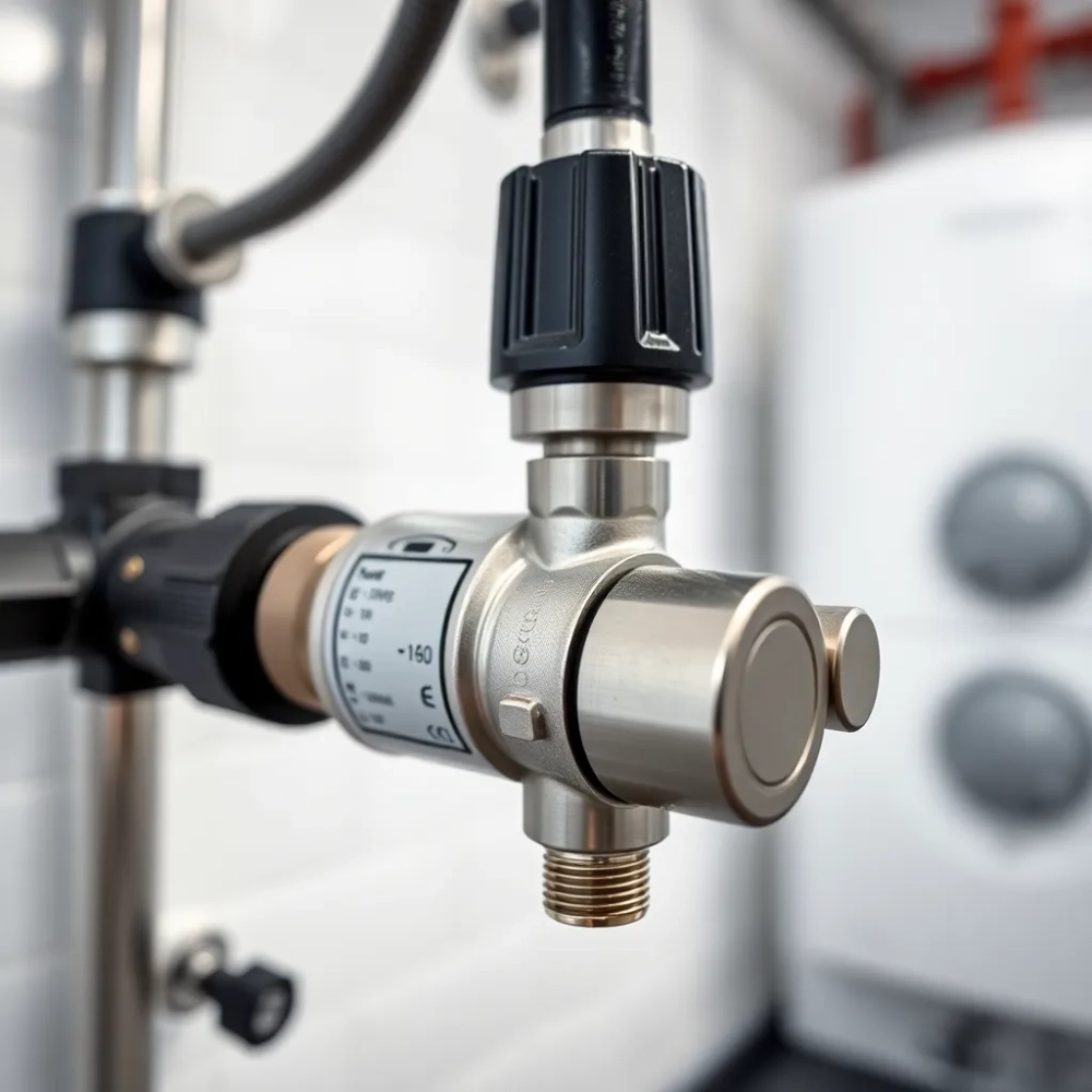 Mieszacz termostatyczny do podłogówki