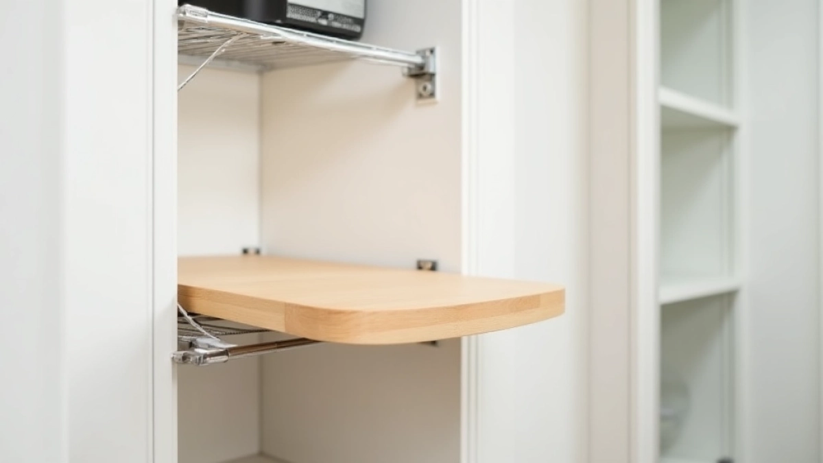 Mocowanie deski do prasowania do ściany